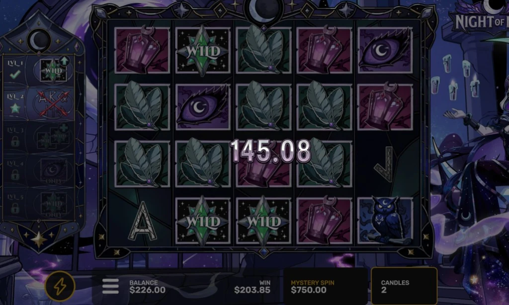 Night of Nyx Slot Overview